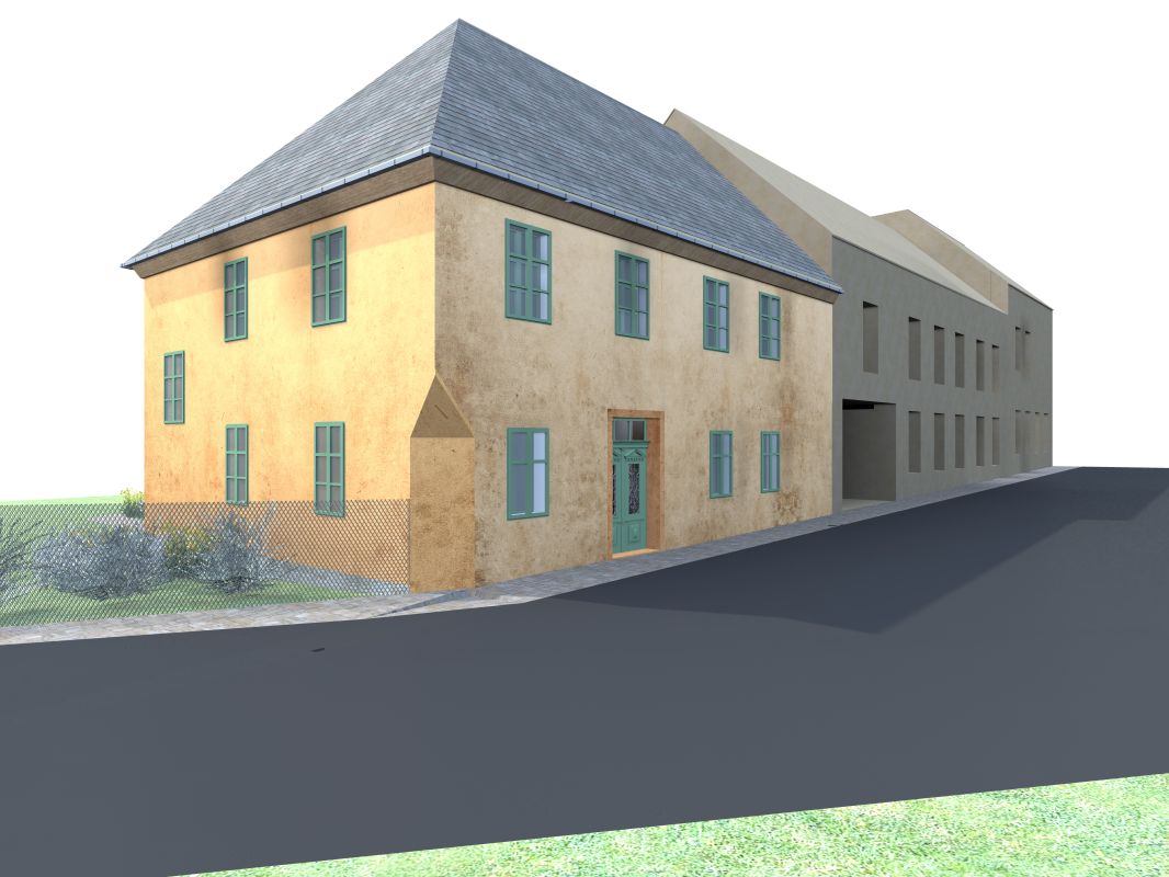 projekt Adaptace domu na náměstí